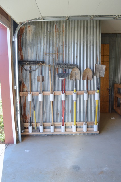 The Diy Garden Tool Storage Idea That, Storing Yard Tools In Garage