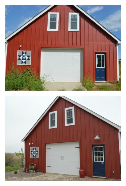before and after garage