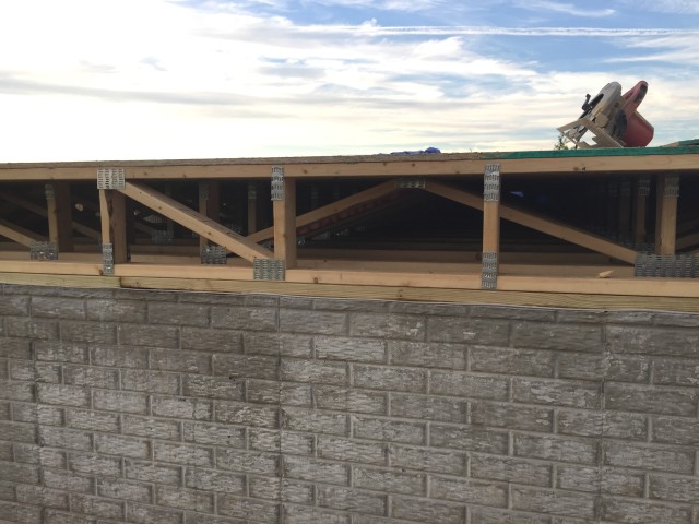 Installing Floor Trusses And Trusses Vs Joists Newlywoodwards