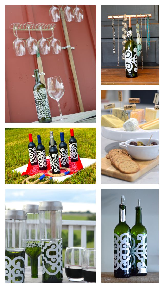 6 craft ideas for wine lovers - NewlyWoodwards