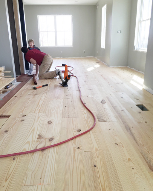 Installing Wide plank Pine Flooring NewlyWoodwards Installing Wide plank Pine Flooring NewlyWoodwards