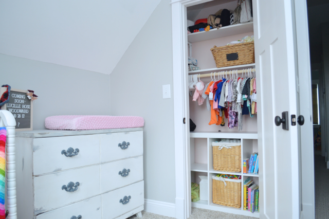 How to organize a small closet on a budget - NewlyWoodwards