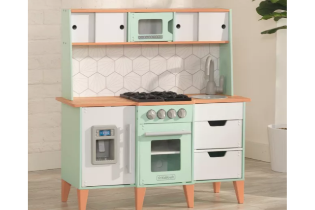 Stylish play kitchens under $200