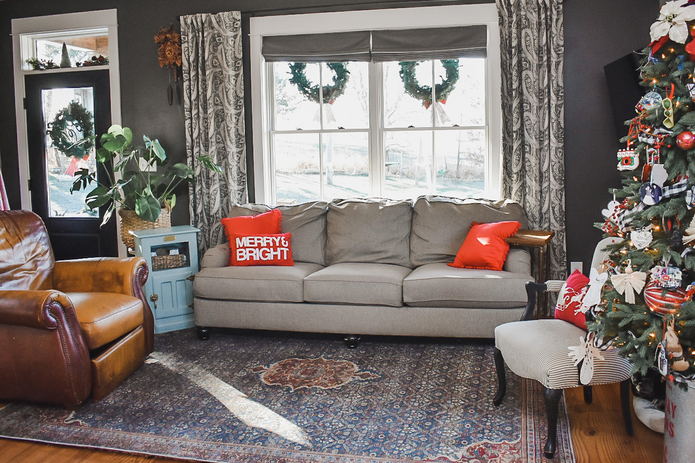 A fun and family-friendly Christmas holiday home tour